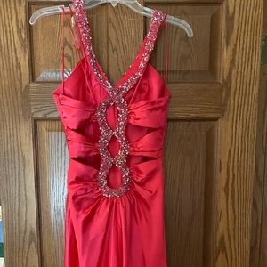 Floor length formal dress